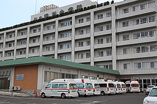 TMATスタッフはまず仙台徳洲会病院を目指した