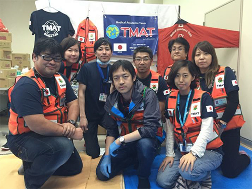 南阿蘇 TMAT メンバー。23 日で活動終了(南阿蘇)